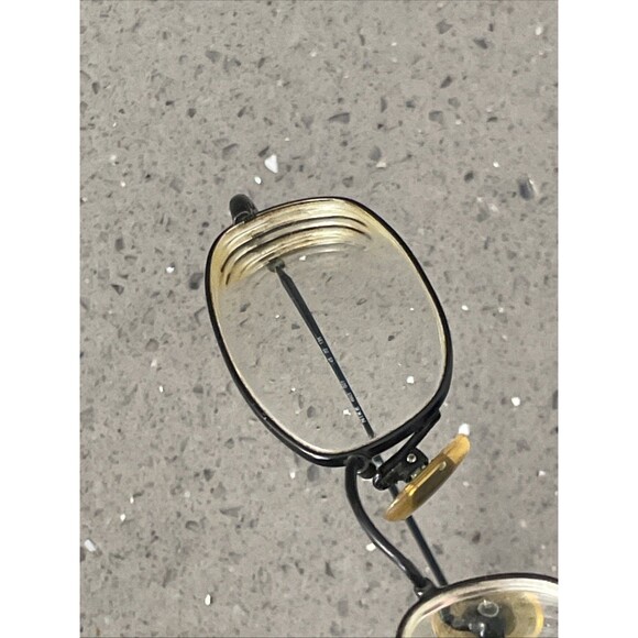 Nike with Flexon 4603 001 Eyeglass Frames ONLY 45-20-135 Black metal full rim main image 5